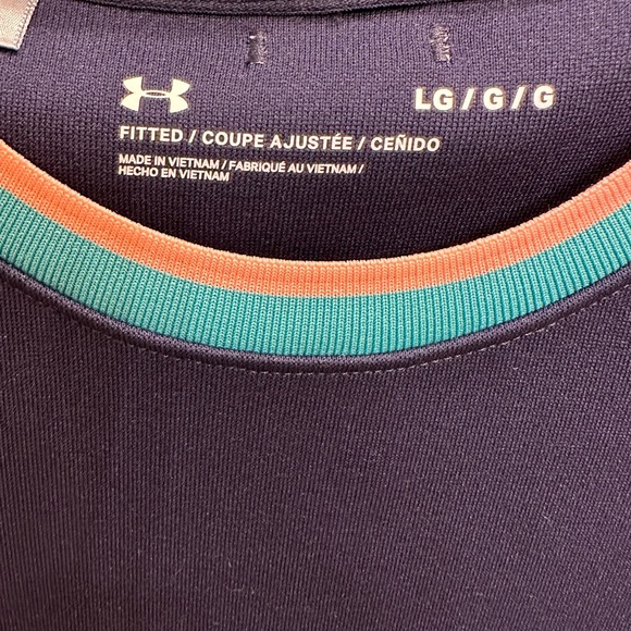 NWOT Women’s Under Armour Zinger Dress Blue/Green L - Picture 6 of 7